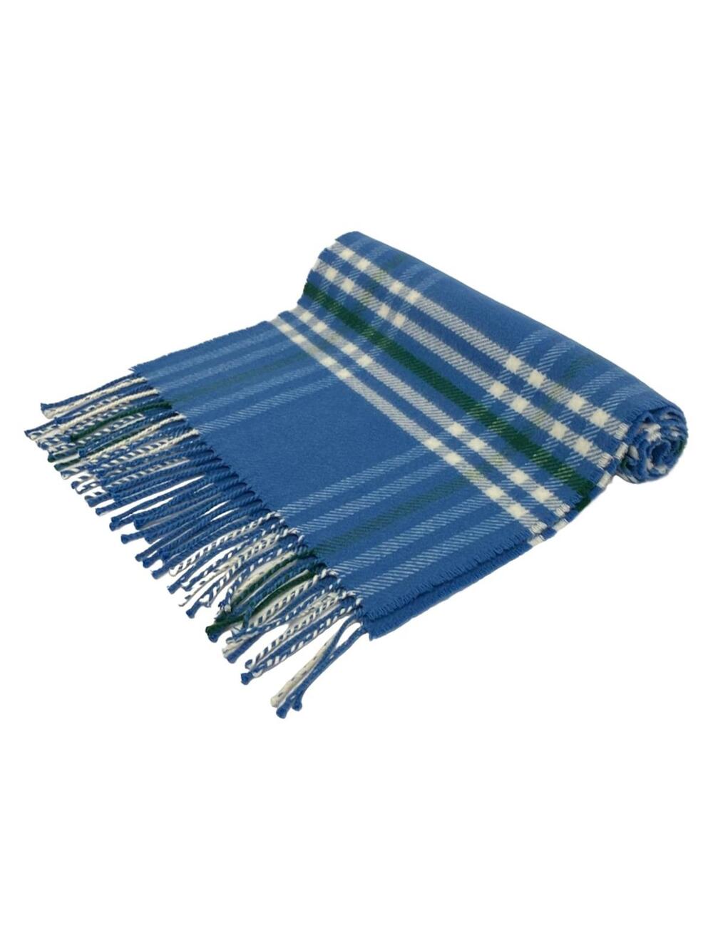 Hermes Light Blue White Green Cashmere #357793H59B